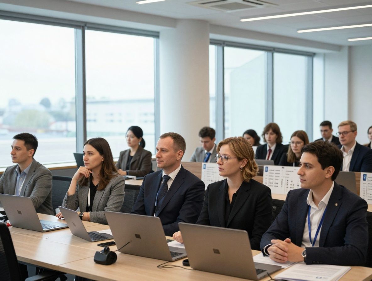 Команда журналистов и редакторов на редакционной летучке в просторном офисе newsroom с большими окнами и досками с планами